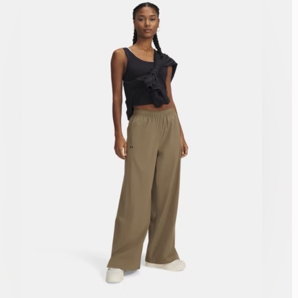 NWT! Under Armour Rival Women's Wide Leg Pants